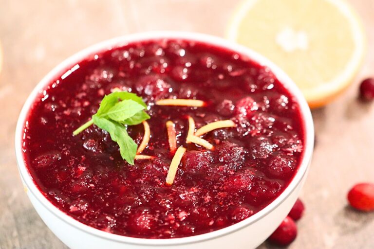 The Best Homemade Cranberry Sauce Recipe