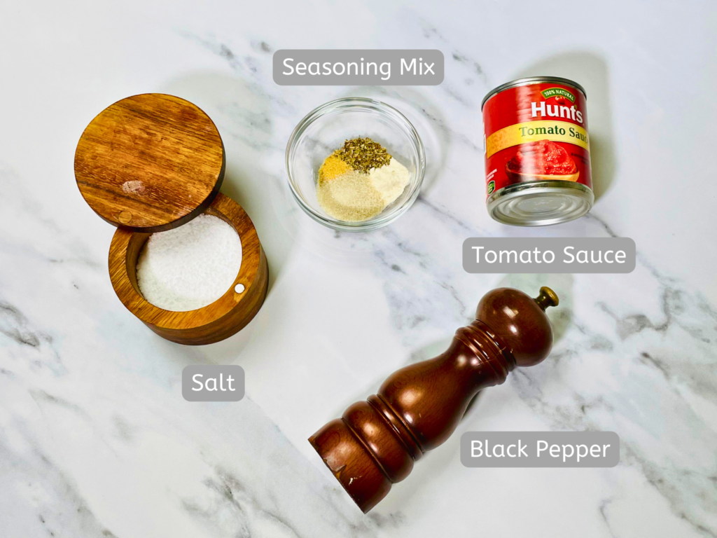 ingredients for Moms Home-Style Meatloaf Recipe With The Best Homemade Glaze