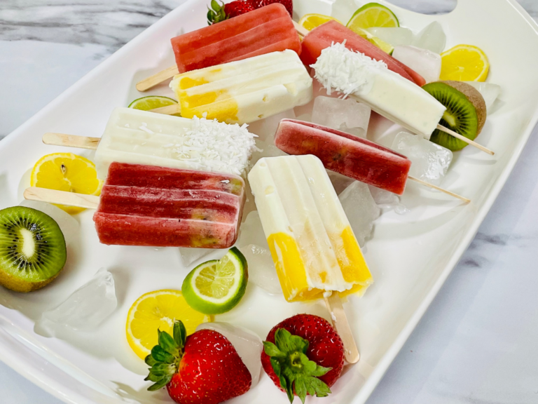 Easy Homemade Fruit Popsicles Perfect For Summer (With Video) Homemade Fruit Popsicles