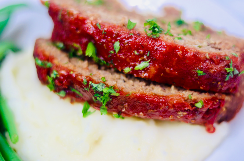 Moms Home-Style Meatloaf Recipe With The Best Homemade Glaze