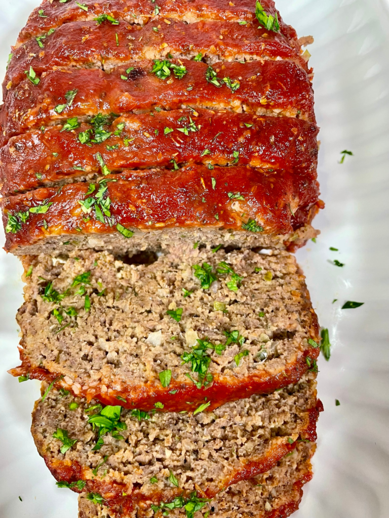 Moms Home-Style Meatloaf Recipe With The Best Homemade Glaze