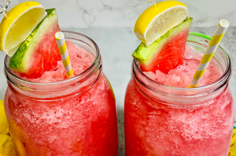 Frozen Watermelon Lemonade