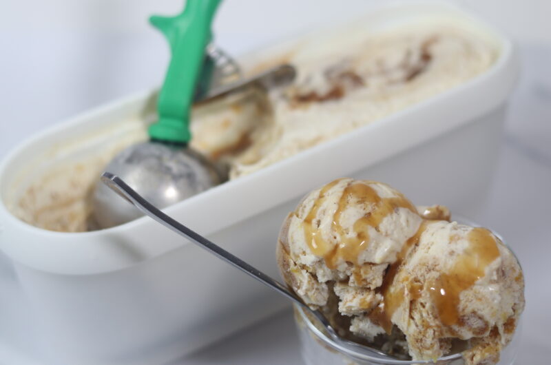 Peach Cobbler Ice Cream
