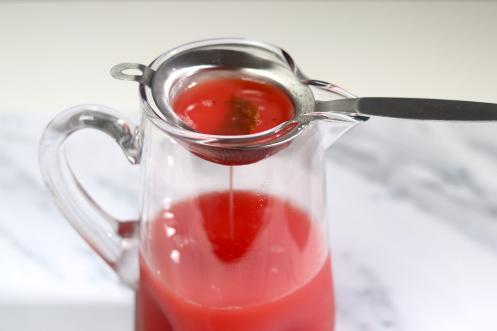 Easy Watermelon Mint Lemonade recipe