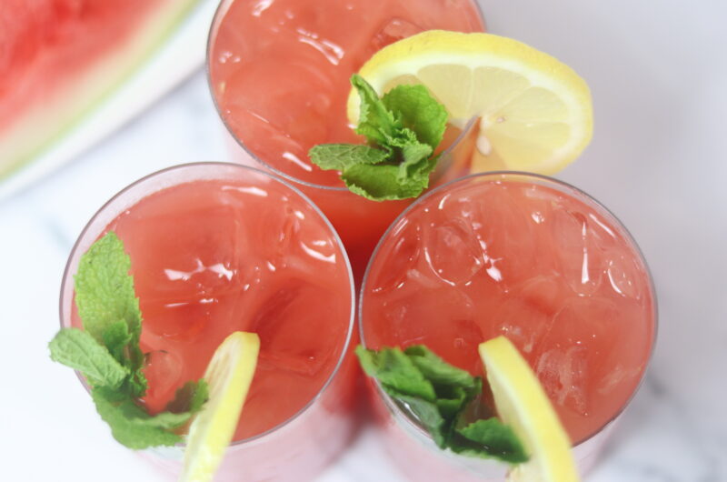 Watermelon Mint Lemonade