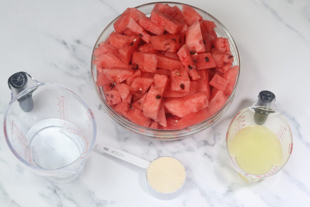 Easy Frozen Watermelon Lemonade Recipe