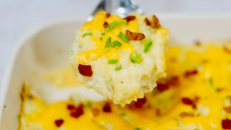 Twice-Baked Mashed Potatoes recipe