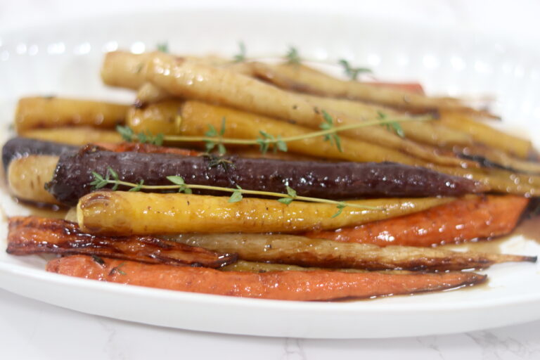 Roasted Carrots With Whiskey Maple Glaze Roasted Carrots With Whiskey Maple Glaze