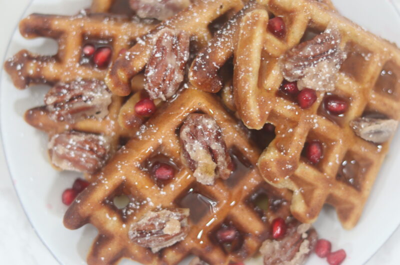 Gingerbread Waffles