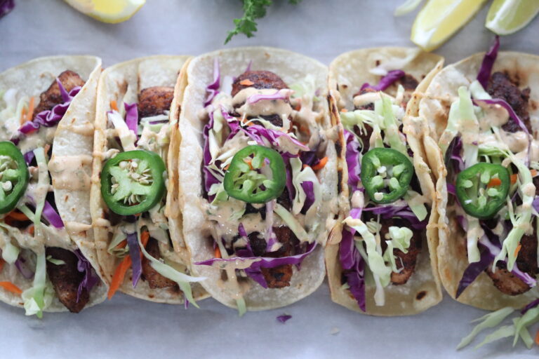 Blackened Fish Tacos Recipe With The Best Sauce