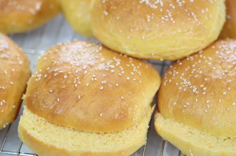 Sweet Potato Hamburger Buns